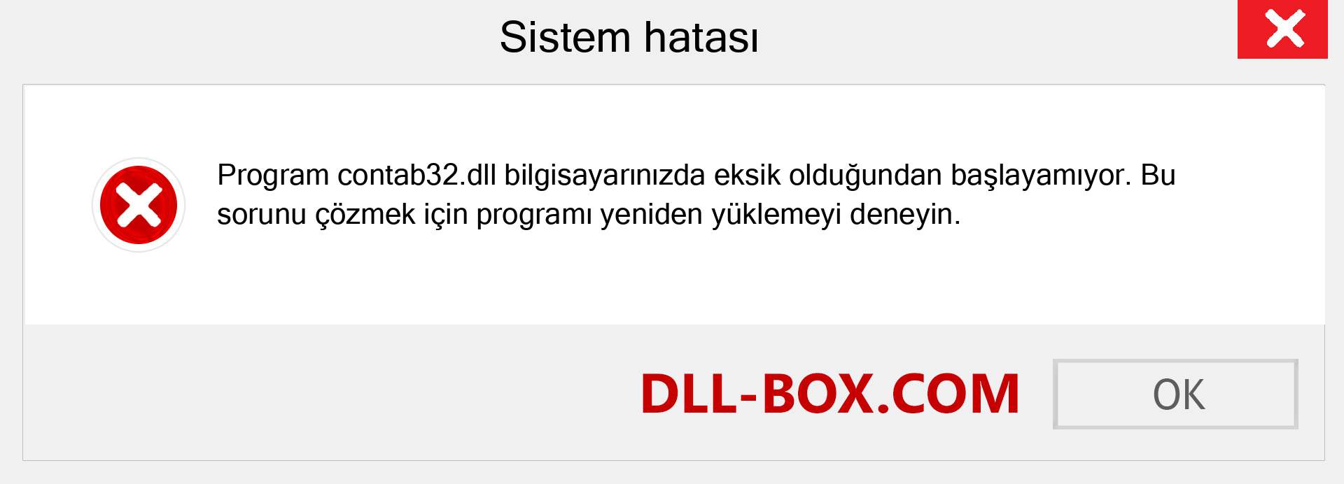 contab32.dll dosyası eksik mi? Windows 7, 8, 10 için İndirin - Windows'ta contab32 dll Eksik Hatasını Düzeltin, fotoğraflar, resimler